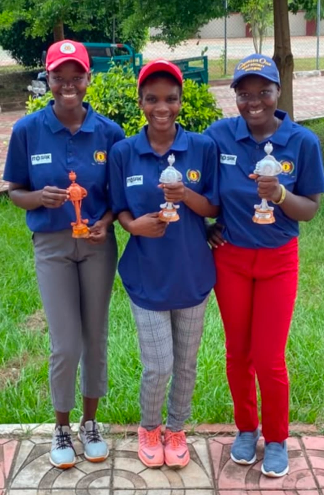 Captain One Golf Society girls at Telecel Asantehene Open